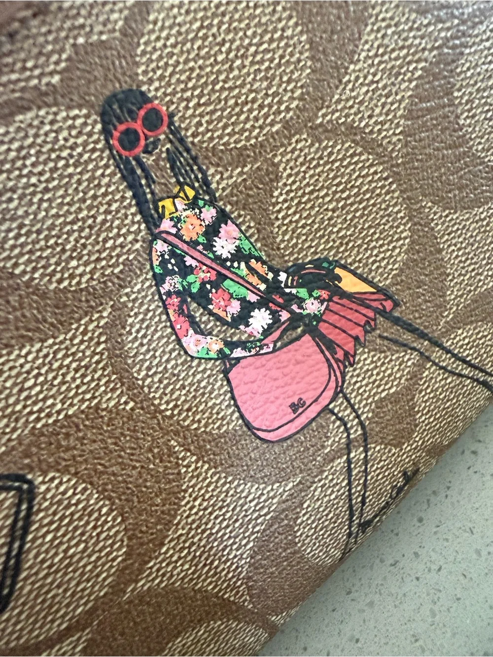 Coach Bonnie cashin limited edition collectors piece signature wristlet